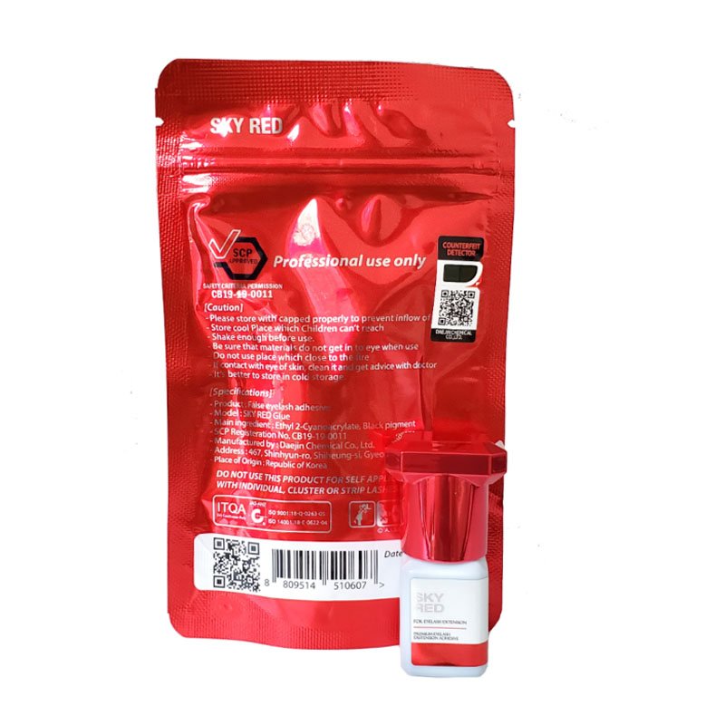 SKY Glue Series for False Eyelash Extension Professional Quick Drying Eyelashes Adhesive Original Korea Makeup Tools - Image 6