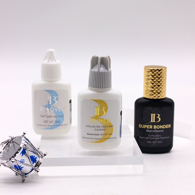 IB Primer /IB Super Bonder /IB Gel Remover GBL Free Supplies For False Eyelash Makeup Products