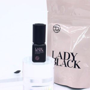 Korea Lady Black Glue for Eyelash Extensions 5ml Fast Drying False Lash Adhesive Makeup Tools